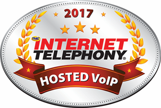 2017 INTERNET TELEPHONY Hosted VoIP Excellence Award
